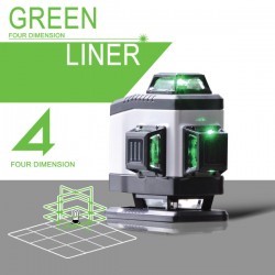green liner szintező lézer zöld 4d kofferben, konzollal