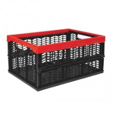 teko összecsukható rekesz 30l piros 48x35x24 150.590.44
