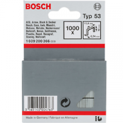 bosch tűzőkapocs 11,4/10mm typ 53  1609200366