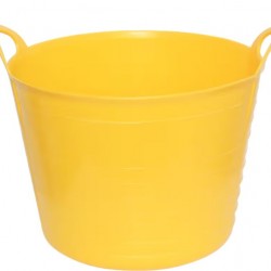 sitesafe műanyag vödör 75l sárga ssf5123040k