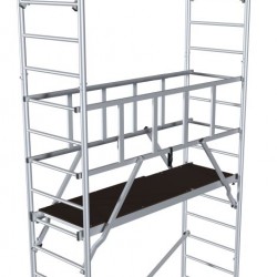 krause létra állvány guruló 2x0,7m protec 940131 munkamag.6,3m krause létra állvány guruló 2x0,7m protec 940131 munkamag.6,3m