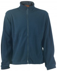 munkavédelmi pullover zipzáras polar/s kék
