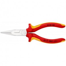 knipex lapos kerekfogó 160mm 25 06 160 vde