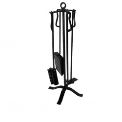 kandalló szett 5db/készlet  festett 70cm