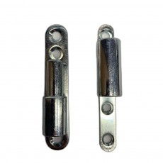 ajtópánt statikus 15mm sárga vagy sima horganyzott 1420113, dupla talpas
