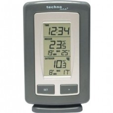 technoline időjárás állomás rádióvez. szürke-ezüst ws9245-it