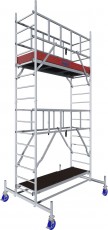 krause létra állvány guruló 2x0,7m protec 940124 munkamag.5,3m