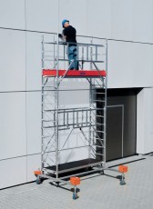 krause létra állvány guruló 2x0,7m protec 940124 munkamag.5,3m