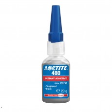 loctite  480/ 20 pillanatragasztó nagy lefejtési szilárdságú fekete