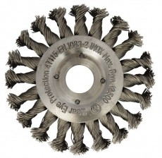 drótkorong egyenes ¤125 inox sodrott