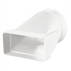 vents átalakító kör-lapos 511 55x110 pvc