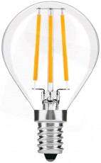 avide led izzó filament globe mini 4w e14 360° 380 lumen ww2700k