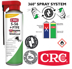 crc 5-56 + ptfe multifunkciós spray 500ml 33199-aa teflonnal