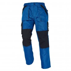 cerva munkavédelmi nadrág derekas max/64 kék-fekete