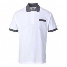 portwest munkavédelmi póló fehér-szürke/l craft, ks51