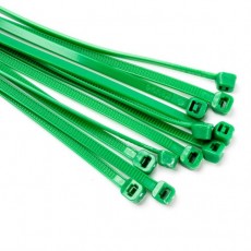 kábelkötegelő    98x2,5 zöld 100db/cs