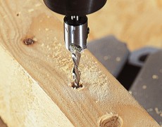 wolfcraft előfúró süllyesztővel 2498000 ¤3,2mm/12mm