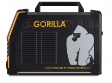iweld inverter  gorilla pocketmig 205 synergic silverback (80pocmig205cbs)