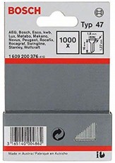 bosch tűzőszeg type 47, 16 mm, 1000db 1609200376