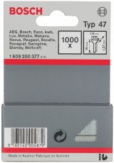 bosch tűzőszeg type 47, 19 mm, 1000db 1609200377