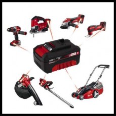 einhell akkumulátor + töltő pxc starter kit 18v 4,0ah (4512042)