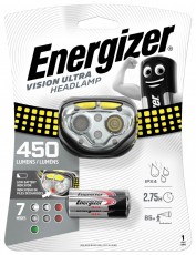 energizer fejlámpa vision ultra 4 led+3aa headlight