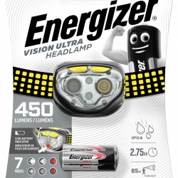 energizer fejlámpa vision ultra led+3aaa headlight