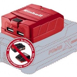 einhell usb töltő adapter te-cp 18 (4514120)