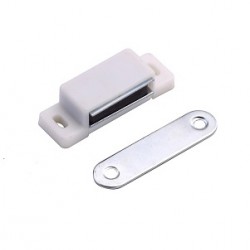 bútorcsappantyú mágneses 2040043, fehér 60mm mc711