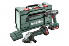 metabo akkus gépkészlet bs18+w18 combo set 2.4.3 18v (685082000)