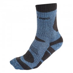 lahti pro munkavédelmi zokni thermo 39-42/ fekete-kék