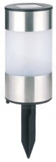 entac napelemes kerti lámpa rozsdamentes 21 cm led