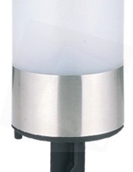 entac napelemes kerti lámpa rozsdamentes 21 cm led