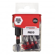 milwaukee bit ph2 25mm 4932479856 25db+1db bittartó