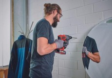einhell akkus ütvefúró szett 1x2,5ah te-hd 18li (4514218)