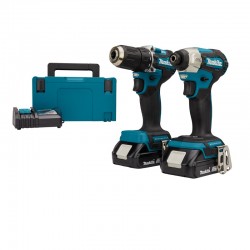 makita akkus szett(ddf487z+dtd157z+2x2ah) dlx2423aj