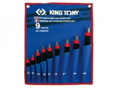 king tony csapszegkiütő készlet 9 részes 1009gpn   2-14mm