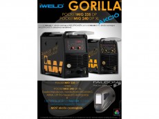iweld inverter pocketmig 235 dp + falcon 5.5 titán pajzs (iweldpromset4)