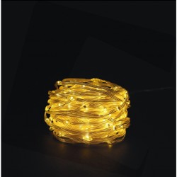 entac karácsonyi fűzér 20m melegfehér 200 pvc bev.micro led