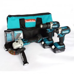 makita gépszett (ddf484,dga506,dtd153,2x5,0ah dlx3125tx1