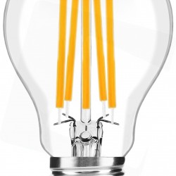 avide led izzó filament globe  8.5w e27 ww2700k