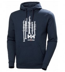 helly hansen pulóver kapucnis graphic /3xl sötétkék