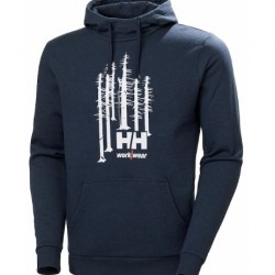 helly hansen pulóver kapucnis graphic /3xl sötétkék