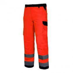 lahti pro munkavédelmi nadrág derekas 2xl/ narancssárga láthatósági