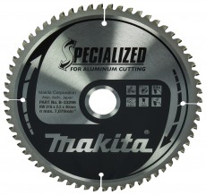 makita körfűrészlap 216x30 z64 alu b-33299