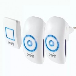 home vezeték nélküli csengő 230v 2db/cs 150m
