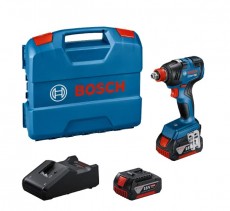 bosch akkus ütvecsavarozó 2x4,0ah gdx 18 -200 gyorstöltő (06019j2206)