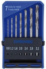 dremel fúrószár készlet 7db-os 2615062832  0,8-3,2mm