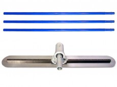 betontrowel kézi betonlehúzólap szett (acél,150cm) (75-bt700046)