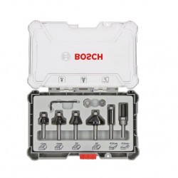 bosch él- és profilmaró készlet   6db-os 2607017468 6mm befog.